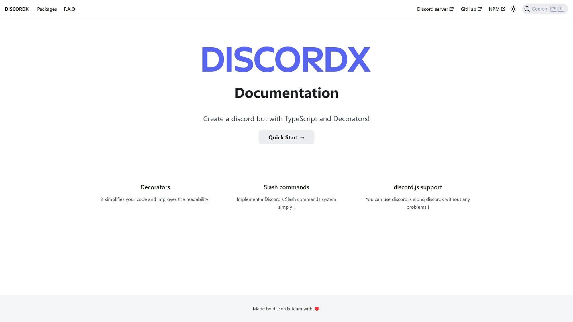Discordx - Build bots with ease!