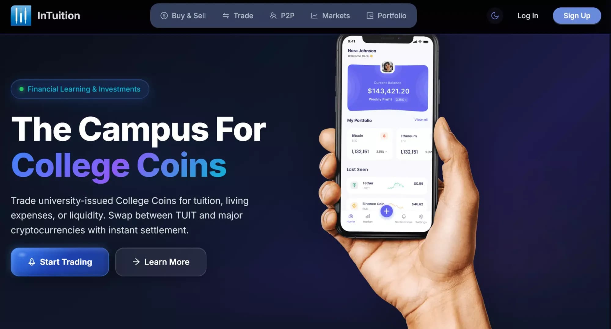 InTuition Crypto Exchange